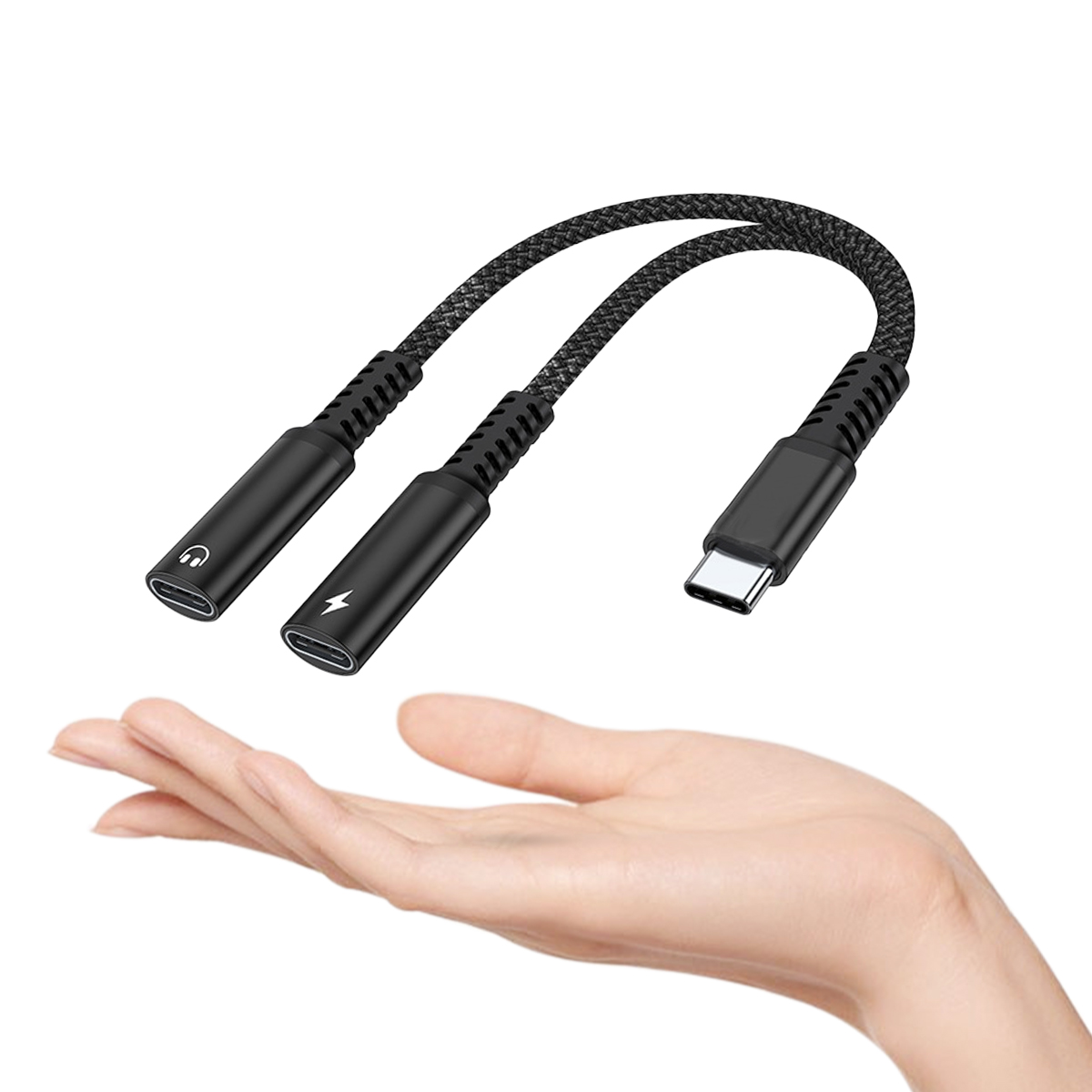 Earphone Splitter Jack - 2 IN 1 USB C Splitter