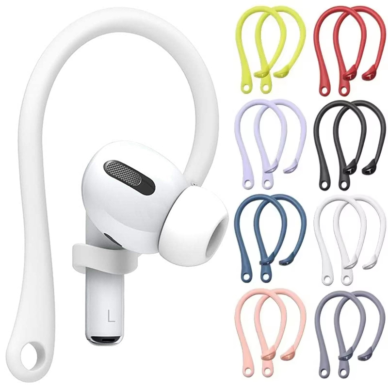 Sports Earphone Hook - 1 Pasang Pengait Anti-Hilang untuk Apple