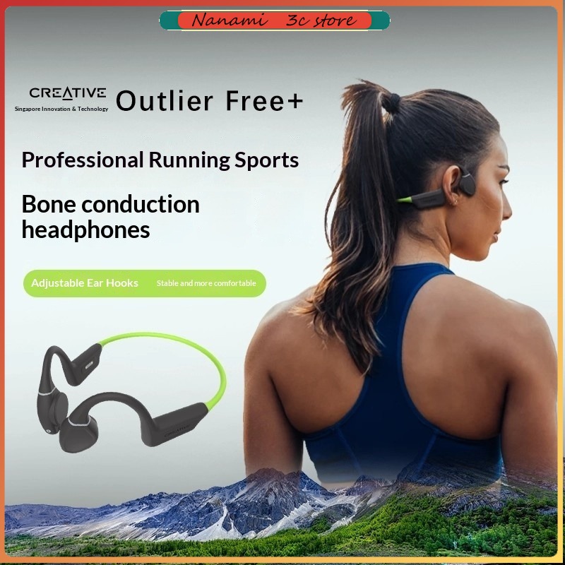 Sports Earphone Hook - Earphone Konduksi Tulang Anti Air Creative