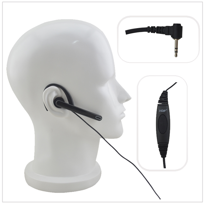 Wired Earphone Mic - Satu Kabel Radio Earpiece G-Loop Boom
