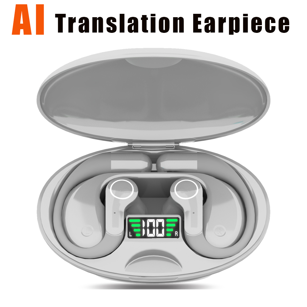 Earbuds Charging Case - Perangkat Earbud Penerjemah AI Terjemahan 2