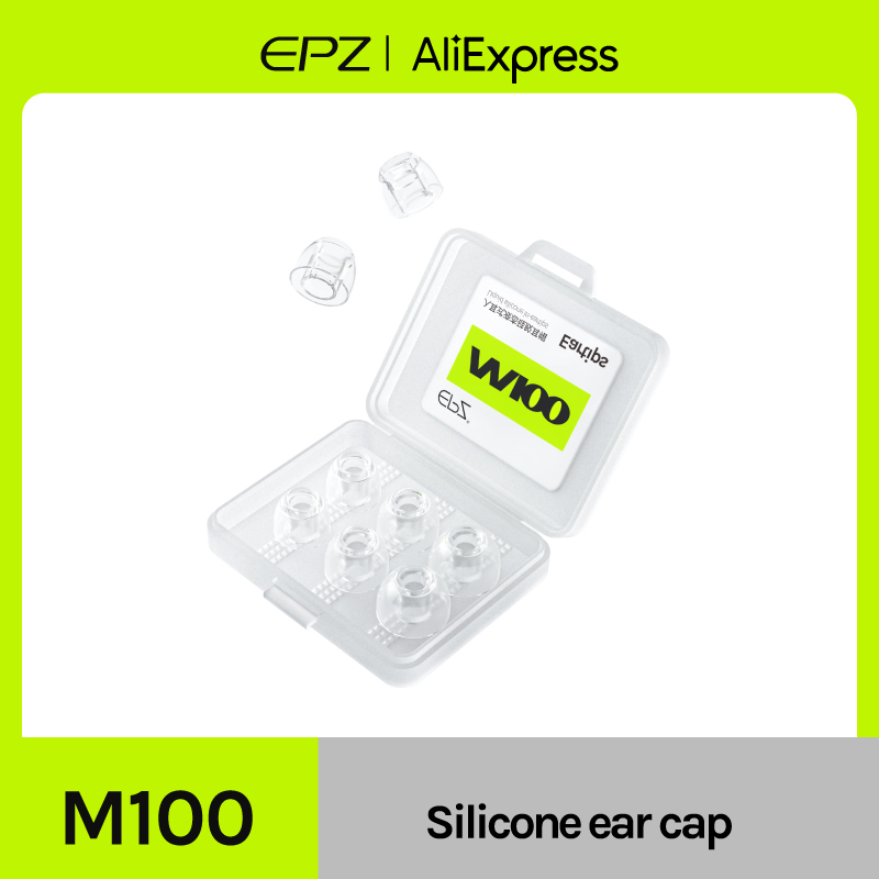 Silicone Ear Tip Replacement - EPZ M100 Ujung Telinga S/M/L Eartips