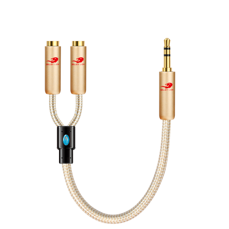 Audiophile Headphone Wired - Kabel Breakout Audiophile 3.5 25cm Mini