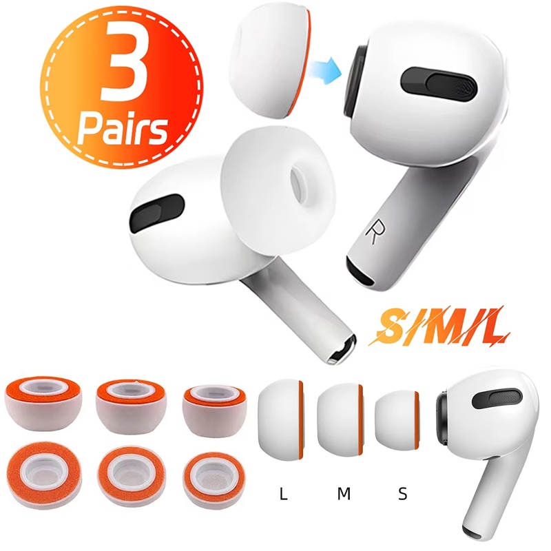 Earphone Foam Tip - S/M/L Ujung Telinga Pengganti Busa Memori