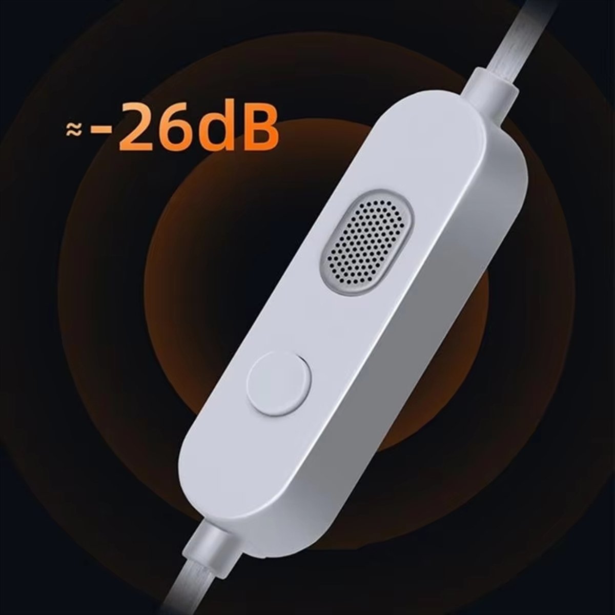 Wired Earphone Mic - Kabel Headphone ABAN M2 Dual Mic