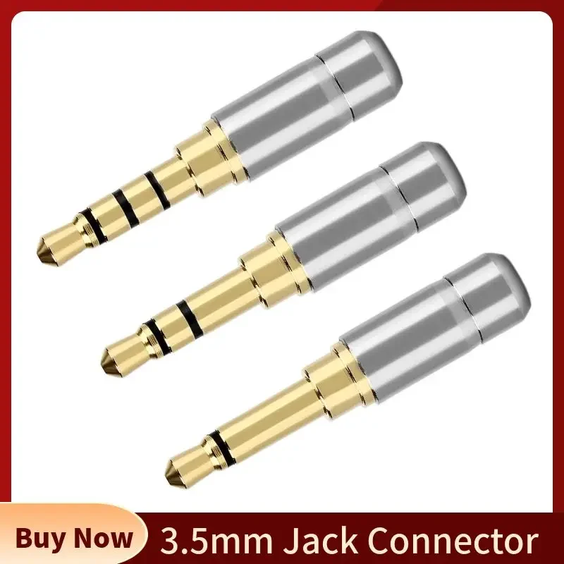 Audiophile Headphone Wired - Konektor colokan Earphone 2 3 4