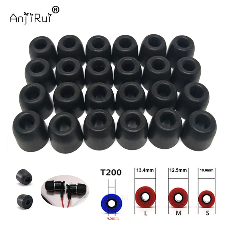 Earphone Foam Tip - 12 Pasang Bantalan Telinga Busa Memori
