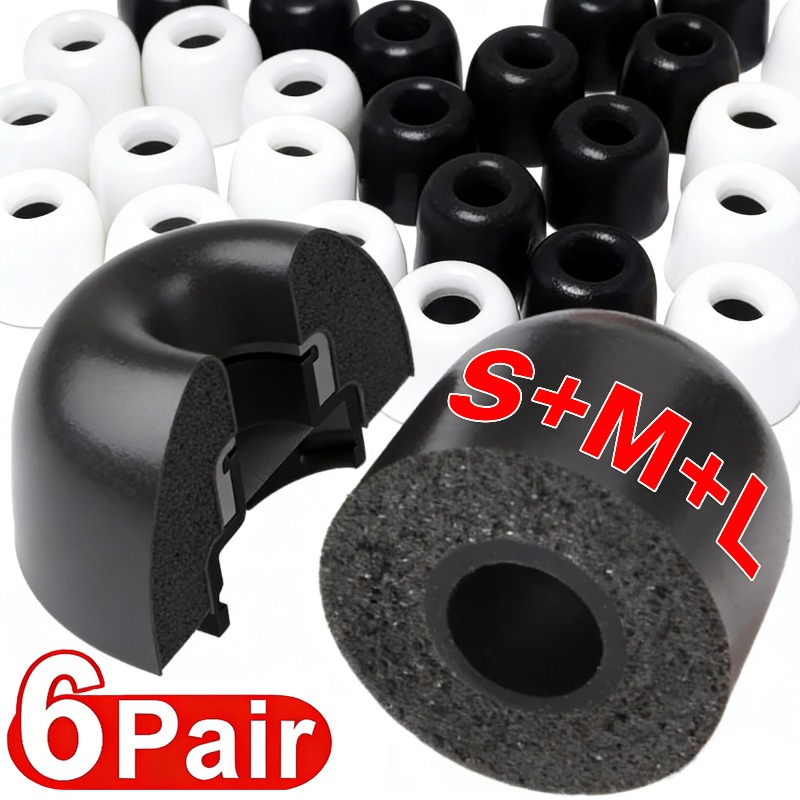 Earphone Foam Tip - 6-3 Pasang untuk Samsung Galaxy Buds3