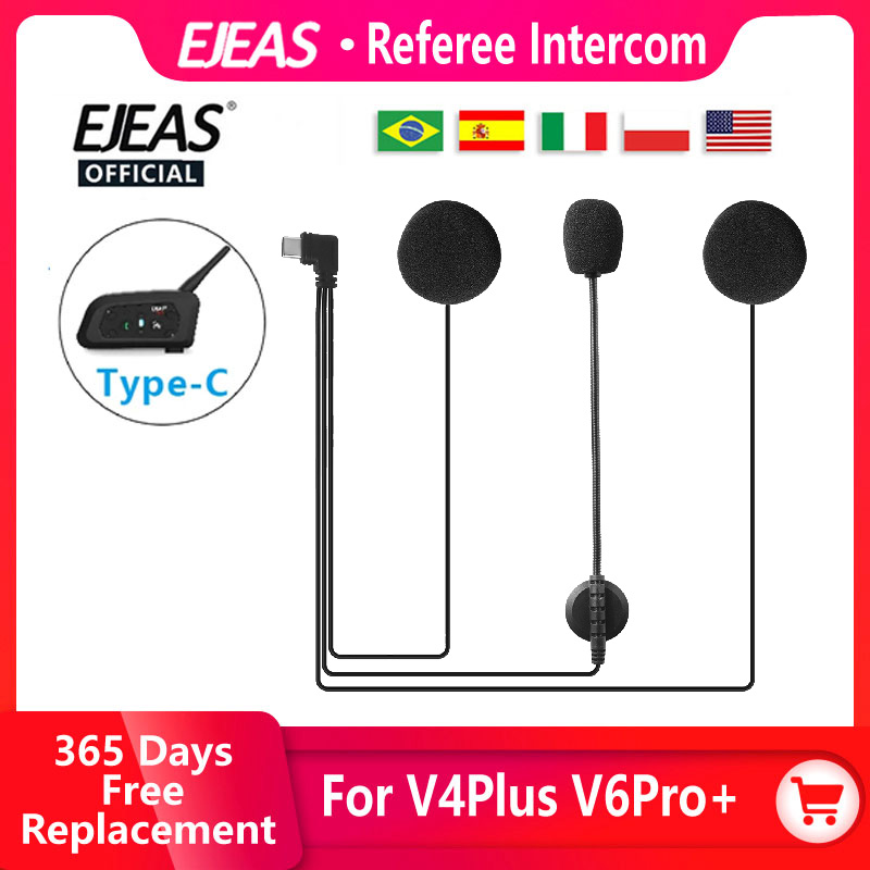 Usb C Earphone - Klip Pemasangan Headset Antarmuka Tipe C