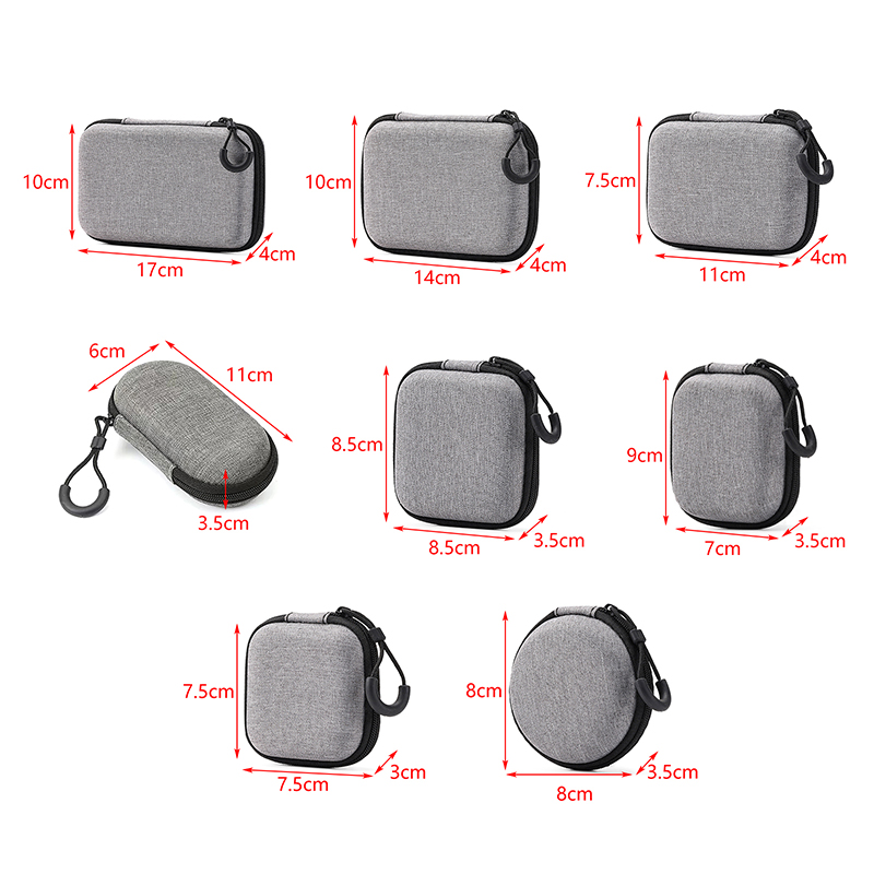 Headphone Case Hard - Casing Headphone Portabel Tahan Guncangan, Tas