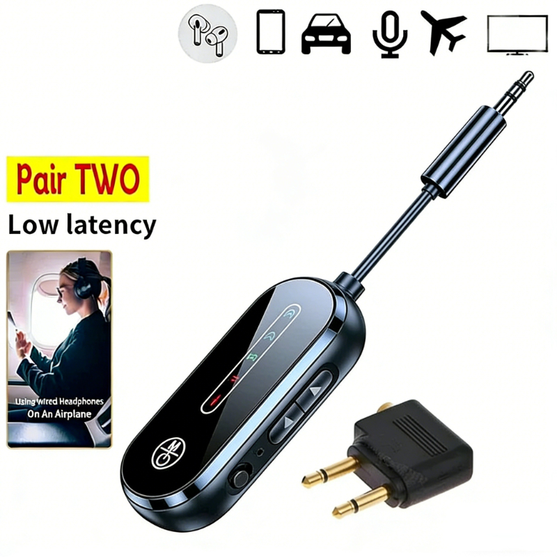 Bluetooth Adapter Receiver - Penerima Pemancar Bluetooth 5.4 2 In