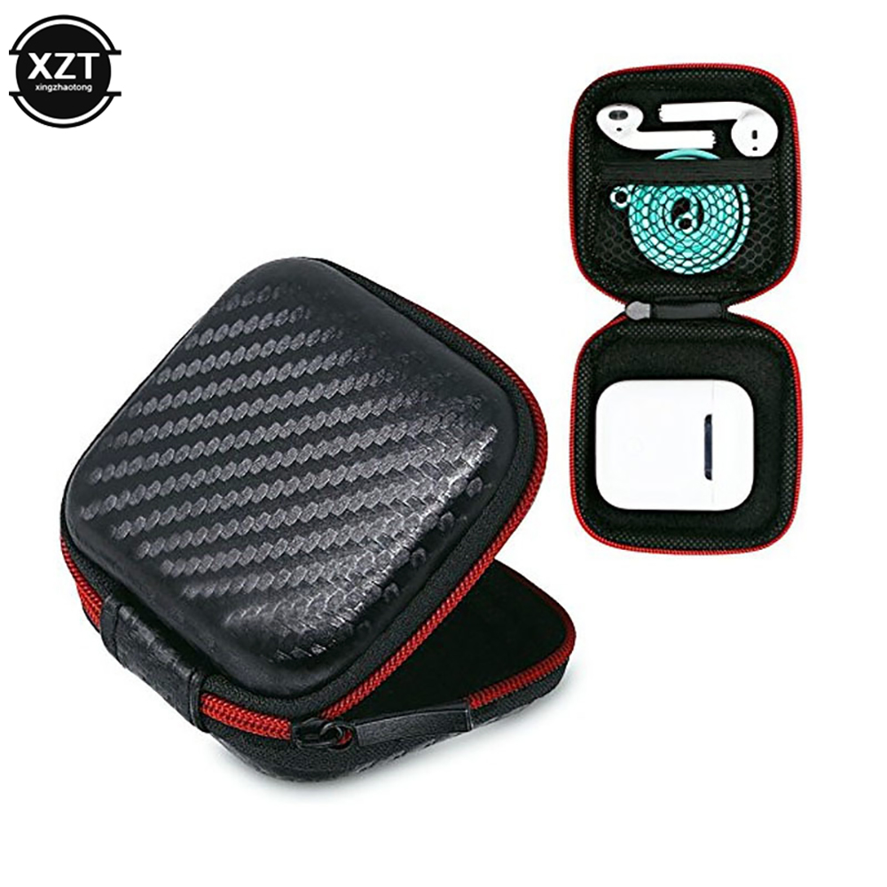 Headphone Case Hard - Tas Headphone Kotak Penyimpanan Keras Persegi