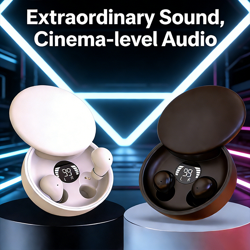 Bluetooth Headset On Ear - SK26 Earphone Nirkabel Bluetooth 5.3 Earbud