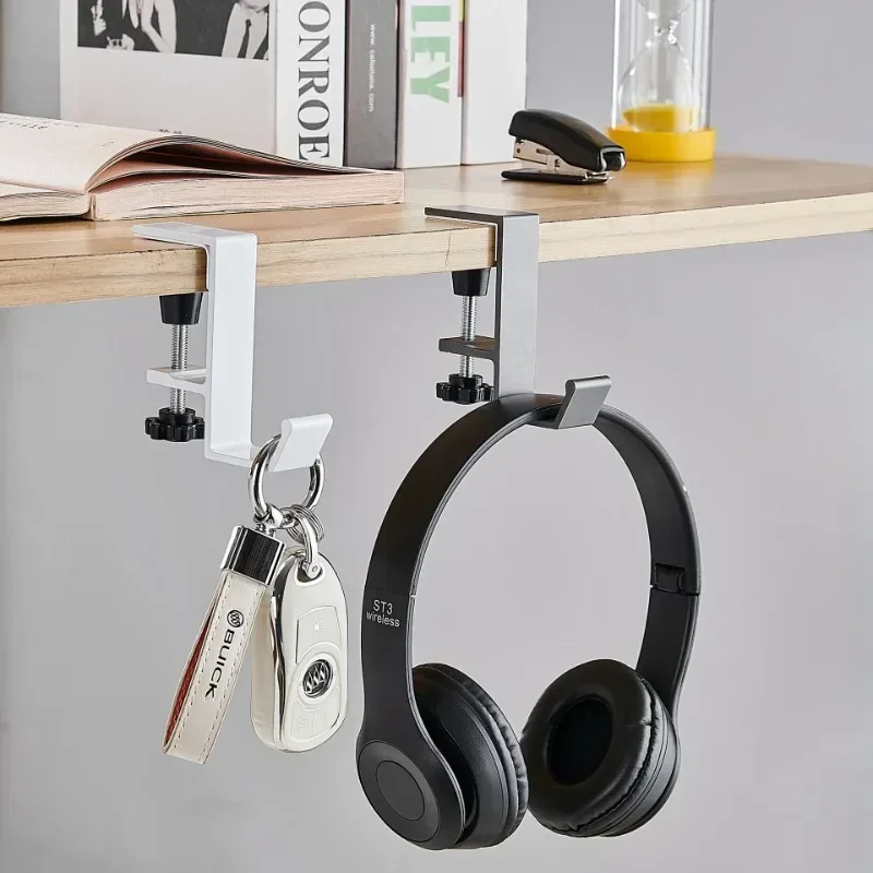 1/2pc Gantungan Tepi Meja yang - Headphone Stand Desk ulasan dan harga