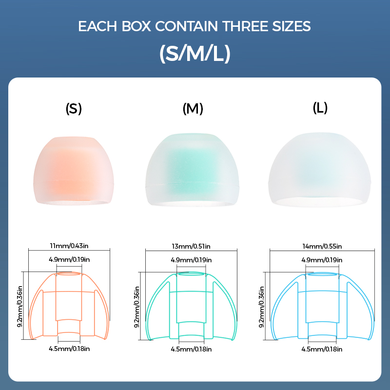 Hifiishirr Candy Color Silicon - Silicone Ear Tip Replacement ulasan dan harga