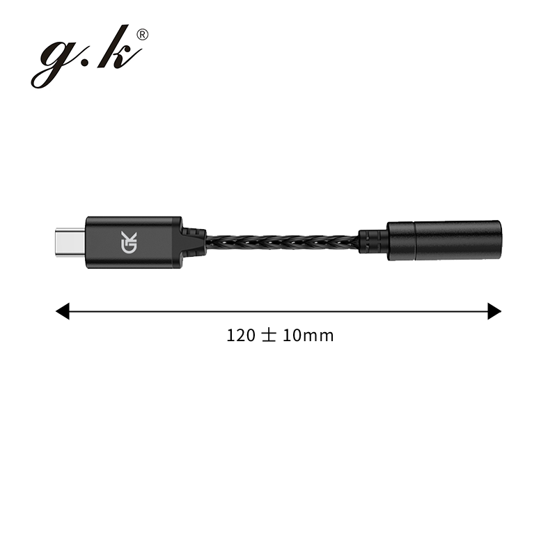 Adaptor Earphone GK X1 Tipe-C  - Usb C Earphone ulasan dan harga
