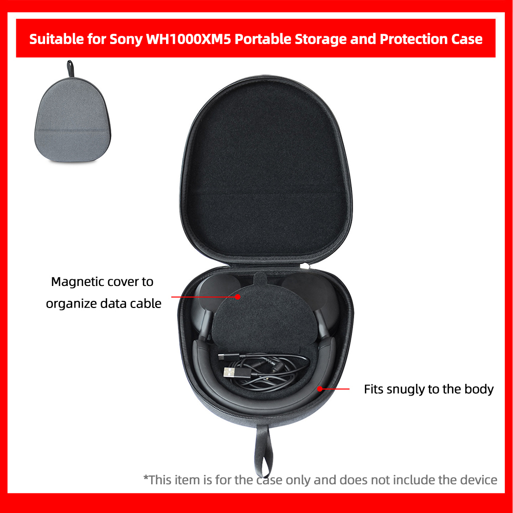 Tas Jinjing Keras Tahan Guncan - Headphone Case Hard ulasan dan harga