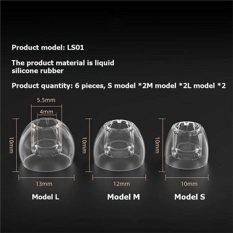 A41Z-Ujung Telinga Silikon unt - Silicone Ear Tip Replacement ulasan dan harga