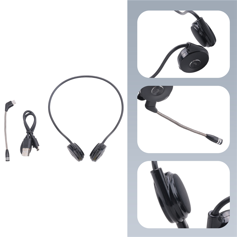 Earphone Konduksi Tulang Luar  - Sports Earphone Hook ulasan dan harga