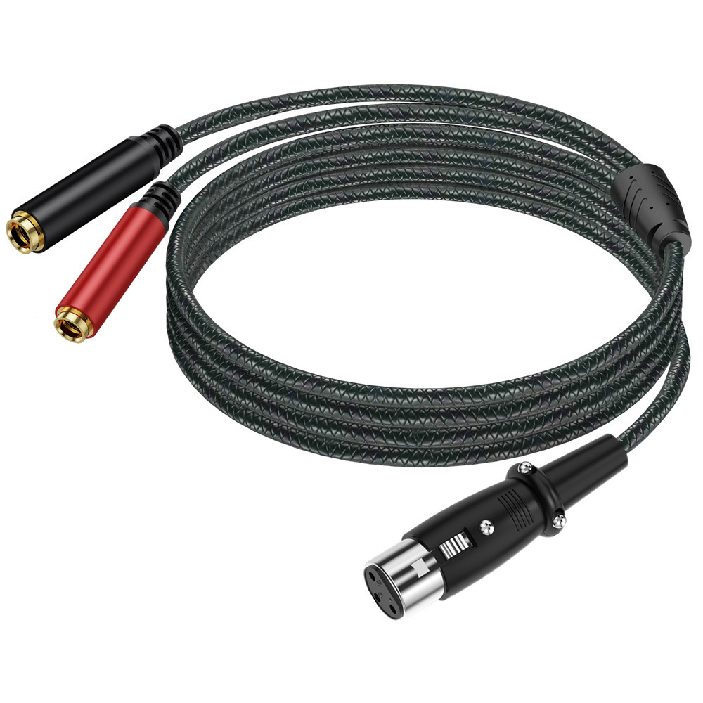 Kabel Splitter Audio 3Pin XLR  - Earphone Splitter Jack ulasan dan harga