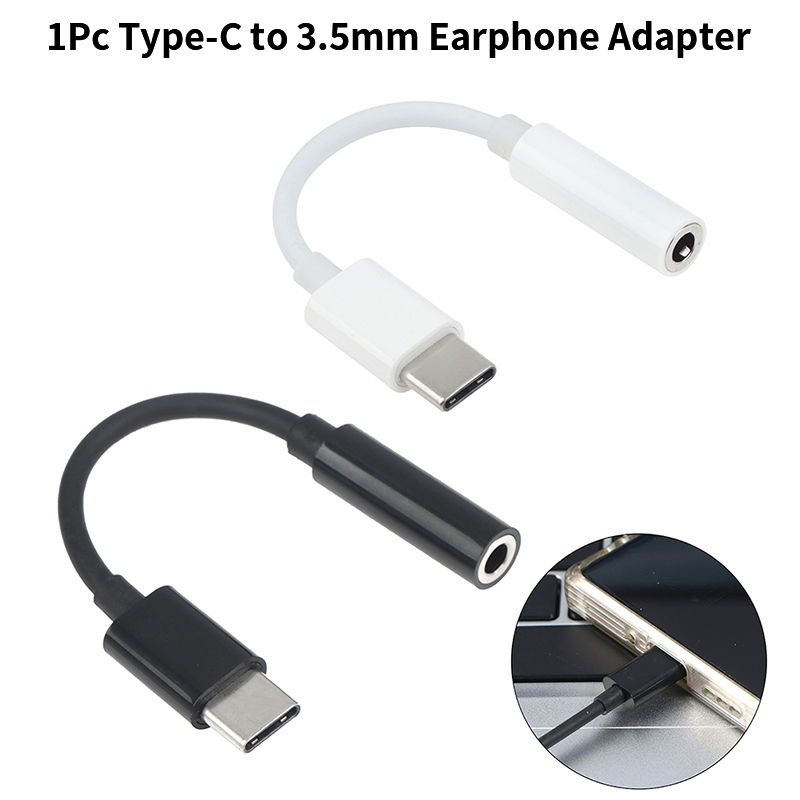 USB-C, tipe-c ke 3.5mm AUX Jac - Earphone Splitter Jack ulasan dan harga