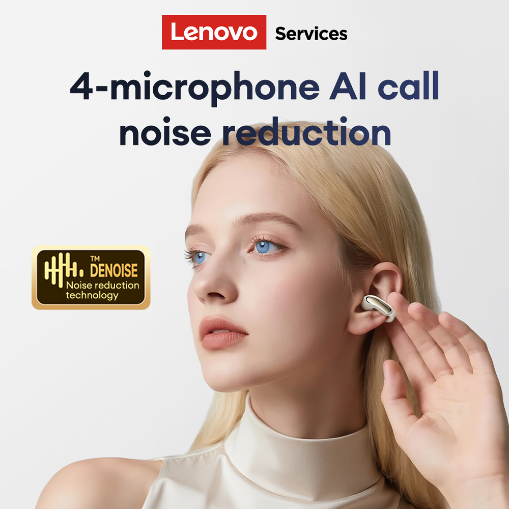 Lenovo LES-108 Earphone TWS Ko - Wired Earphone Mic ulasan dan harga