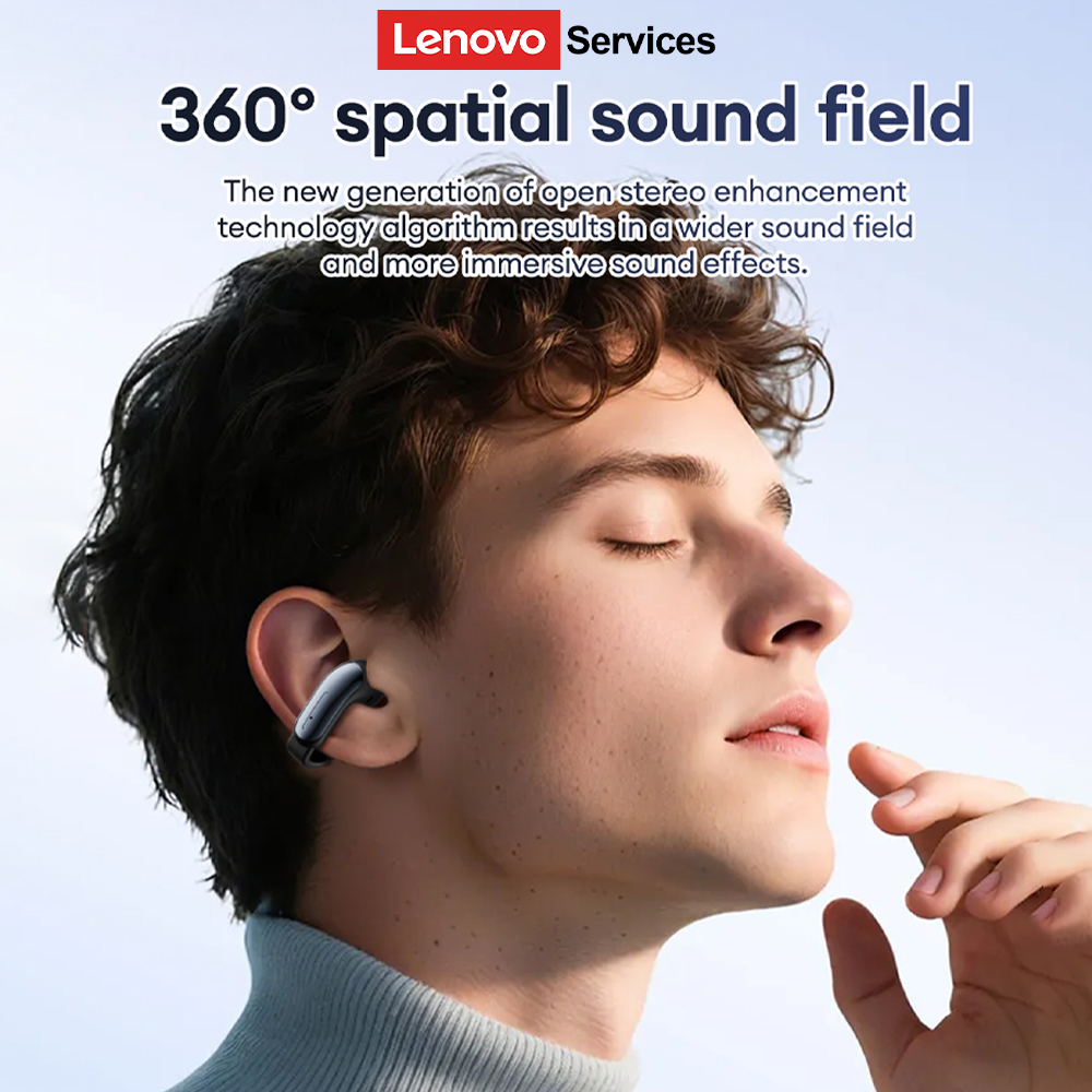Lenovo LES-108 Earphone TWS Ko - Wired Earphone Mic ulasan dan harga