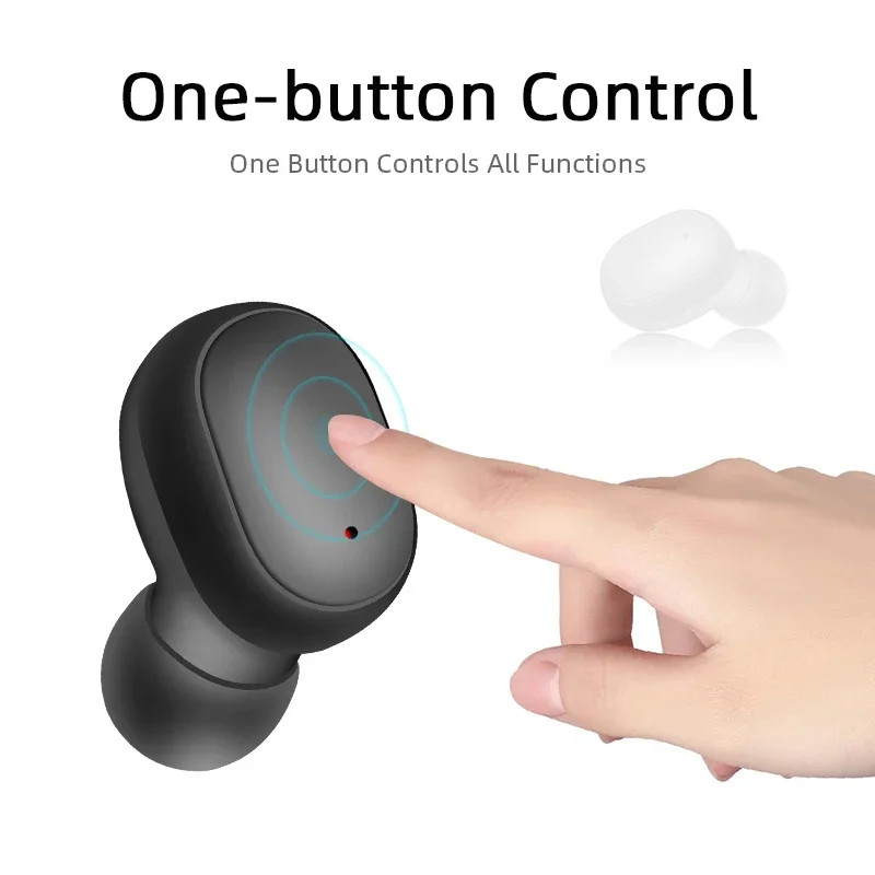 2026 TWS E6S Fone Earphone Blu - Bluetooth Headset On Ear ulasan dan harga