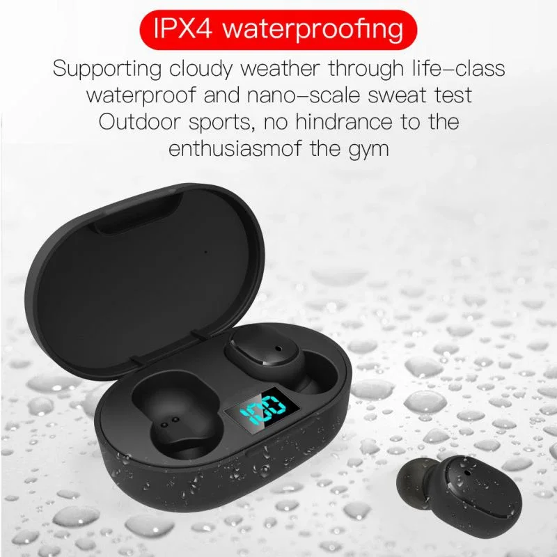 2026 TWS E6S Fone Earphone Blu - Bluetooth Headset On Ear ulasan dan harga