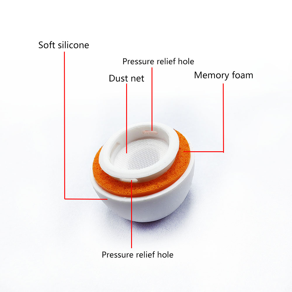 Ujung Telinga Busa Memori untu - Earphone Foam Tip ulasan dan harga