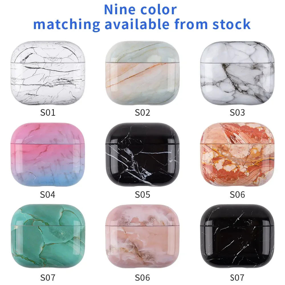 Casing Pola Marmer untuk Apple - Headphone Case Hard ulasan dan harga