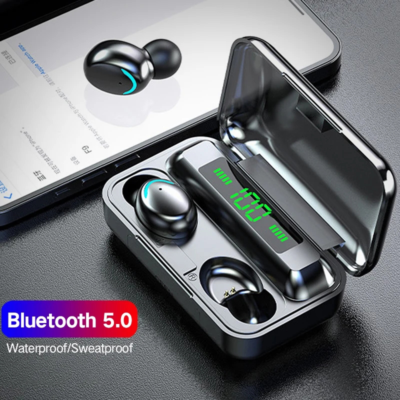 F9 Headphone Nirkabel TWS Head - Wireless Earbuds Tws ulasan dan harga