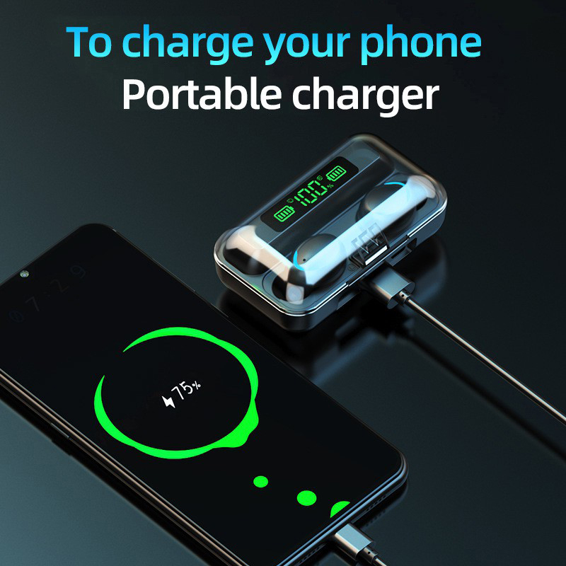 Earphone Nirkabel F9 2026 Laya - Wireless Earbuds Tws ulasan dan harga