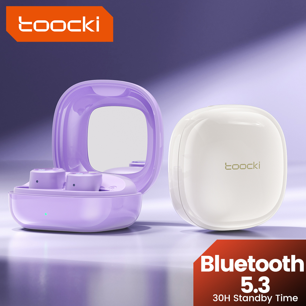 Toocki Earphone Bluetooth 5.3  - Bluetooth Headset On Ear ulasan dan harga