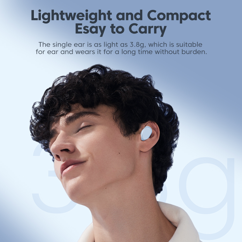 Toocki Earphone Bluetooth 5.3  - Bluetooth Headset On Ear ulasan dan harga