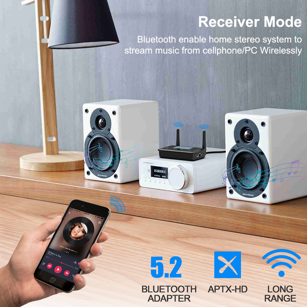 1Mii B03+ Home Theater Jangkau - Bluetooth Adapter Receiver ulasan dan harga