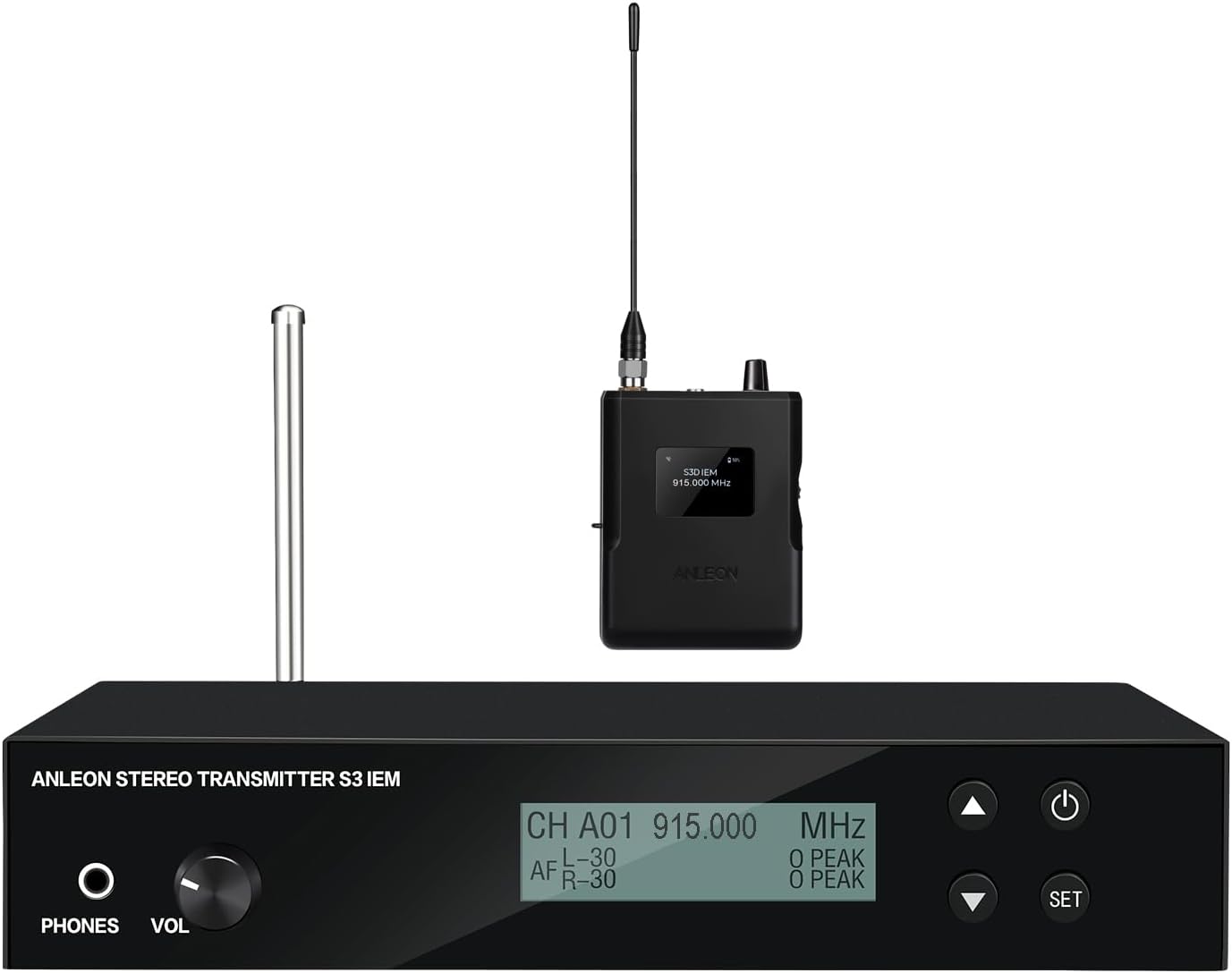 ANLEON S3D Profesional UHF Ste - In Ear Monitor Iem ulasan dan harga