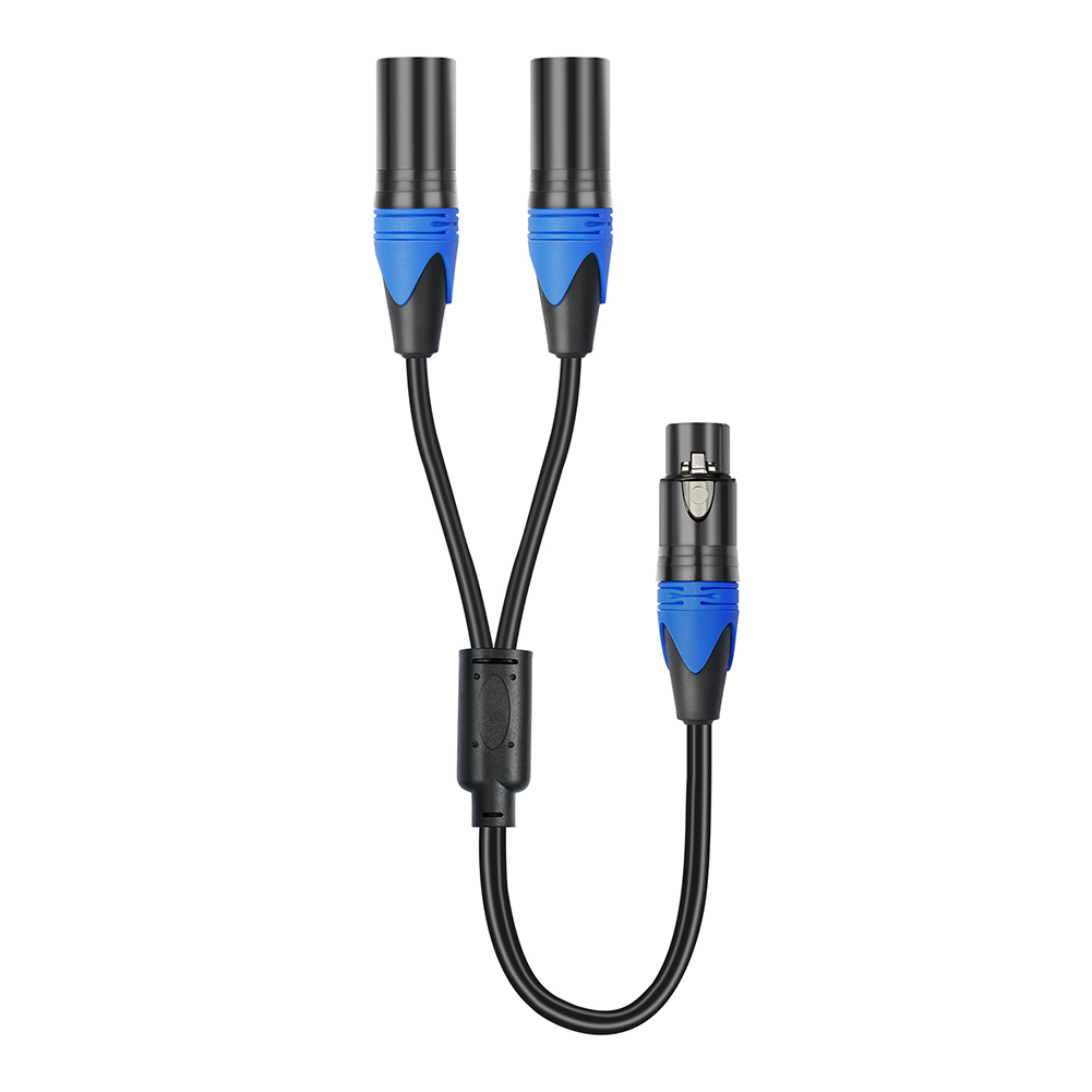 Kabel Splitter XLR 50cm 1 XLR  - Audio Splitter Y ulasan dan harga
