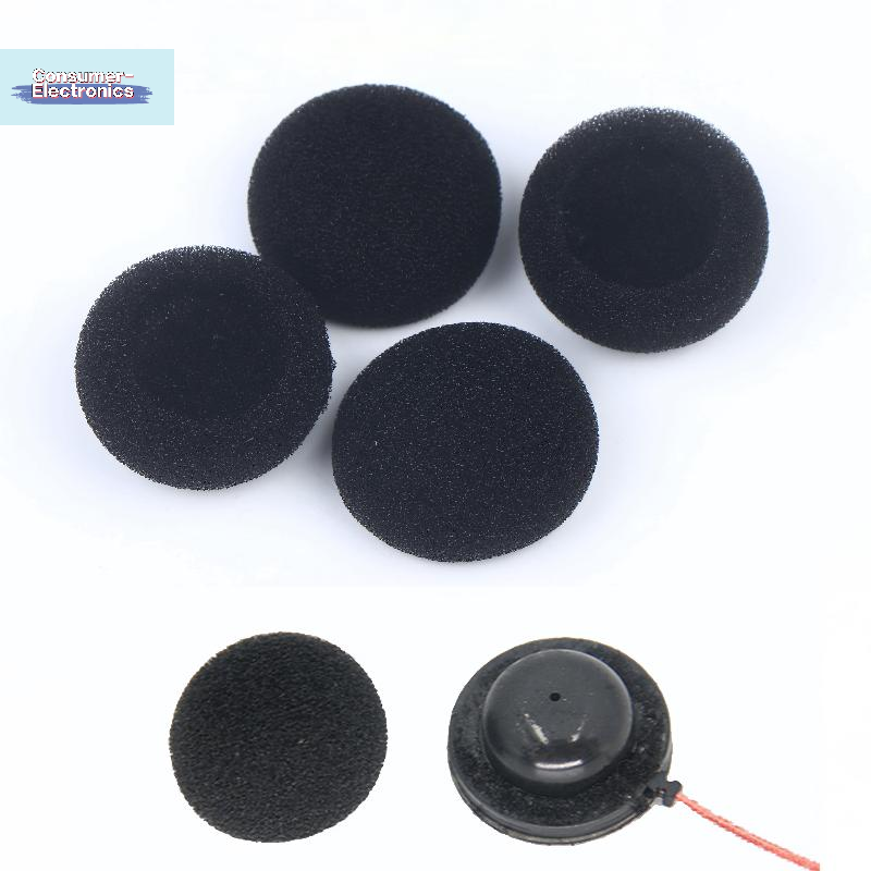 【Penutup Spons Mikrofon Kabel  - Wired Earphone Mic ulasan dan harga