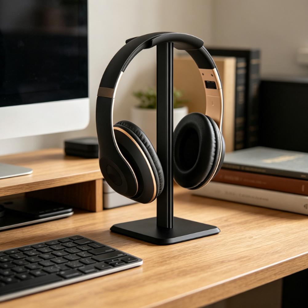 Stand Headphone Desktop Modern - Headphone Stand Desk ulasan dan harga