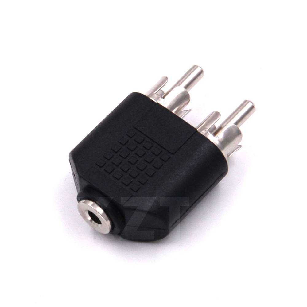 Adaptor Stereo 3.5mm Male Ke 2 - Earphone Splitter Jack ulasan dan harga
