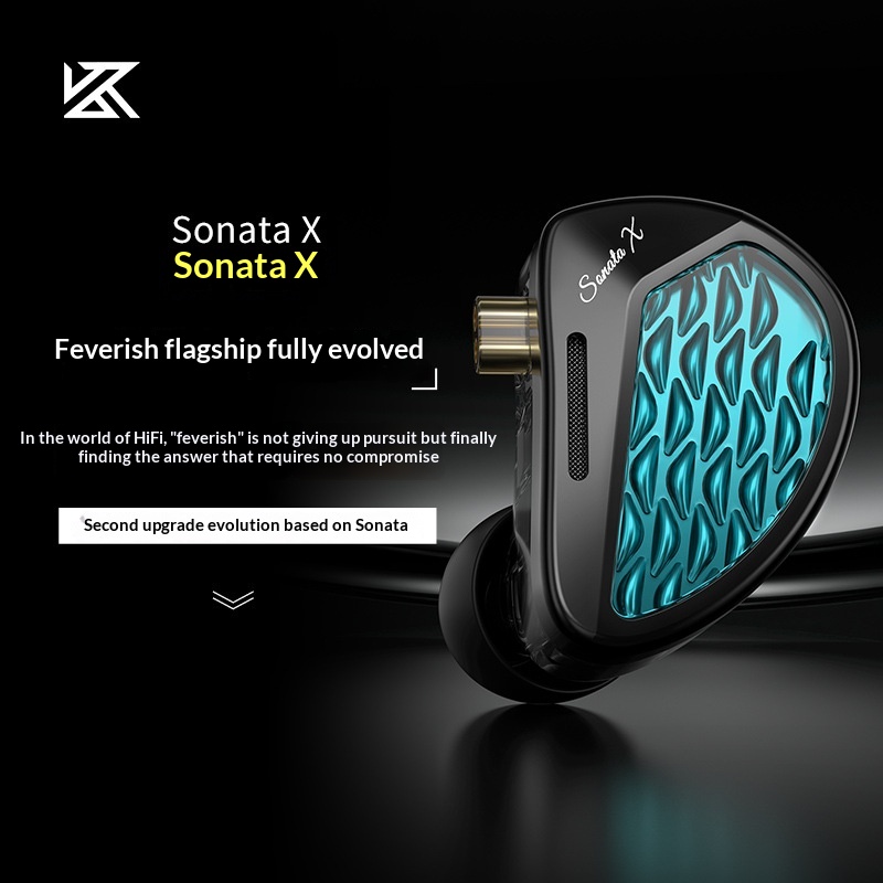 KZ Sonata X In-Ear Monitor Ear - Audiophile Headphone Wired ulasan dan harga