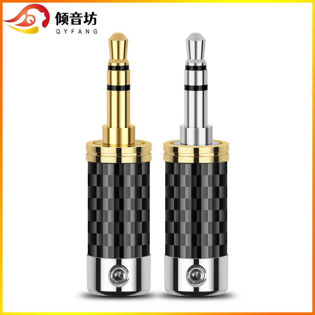 QYFANG 3.5Mm Stereo Logam Adap - Audiophile Headphone Wired ulasan dan harga