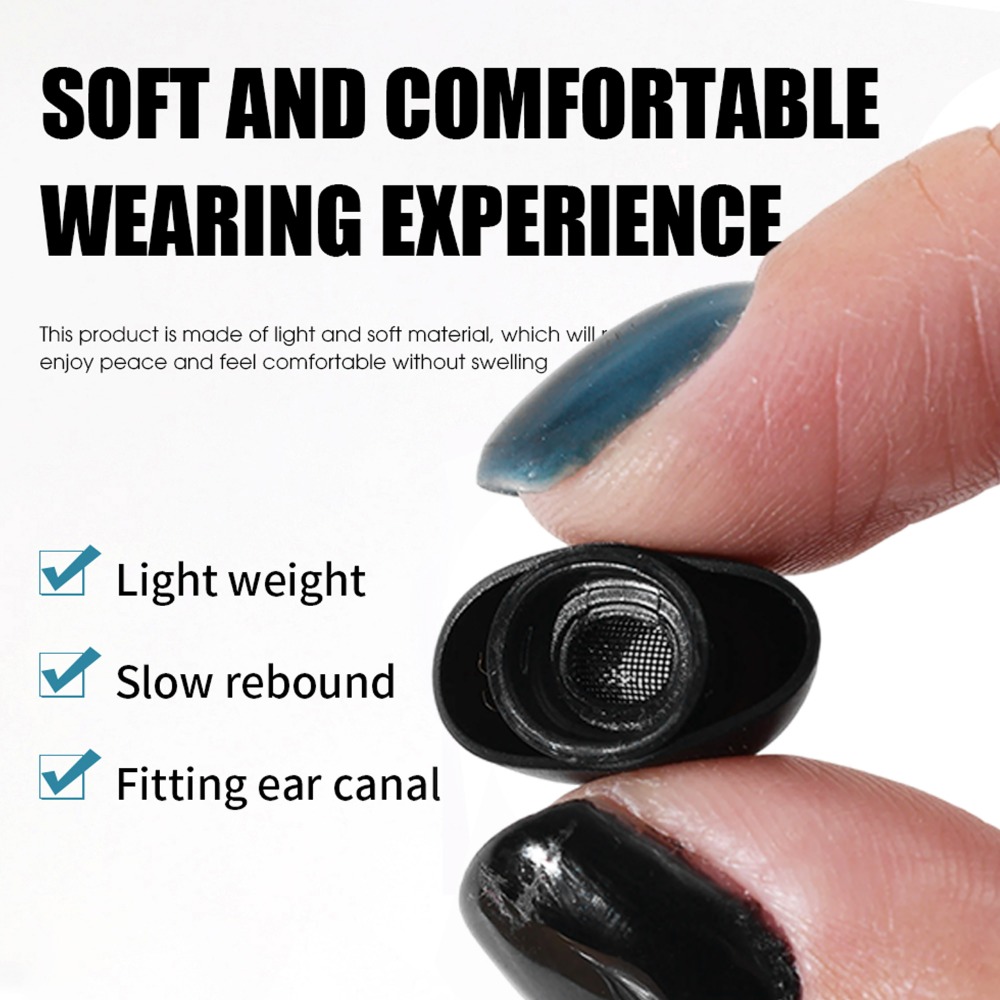 Penutup Telinga Silikon dengan - Silicone Ear Tip Replacement ulasan dan harga