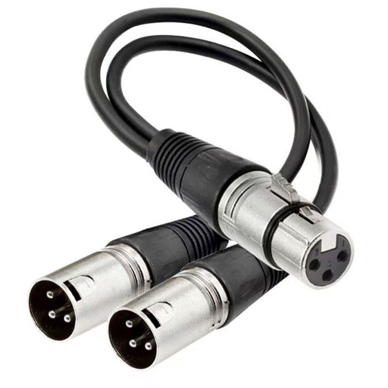 Kabel Splitter XLR 3 Pin Femal - Audio Splitter Y ulasan dan harga