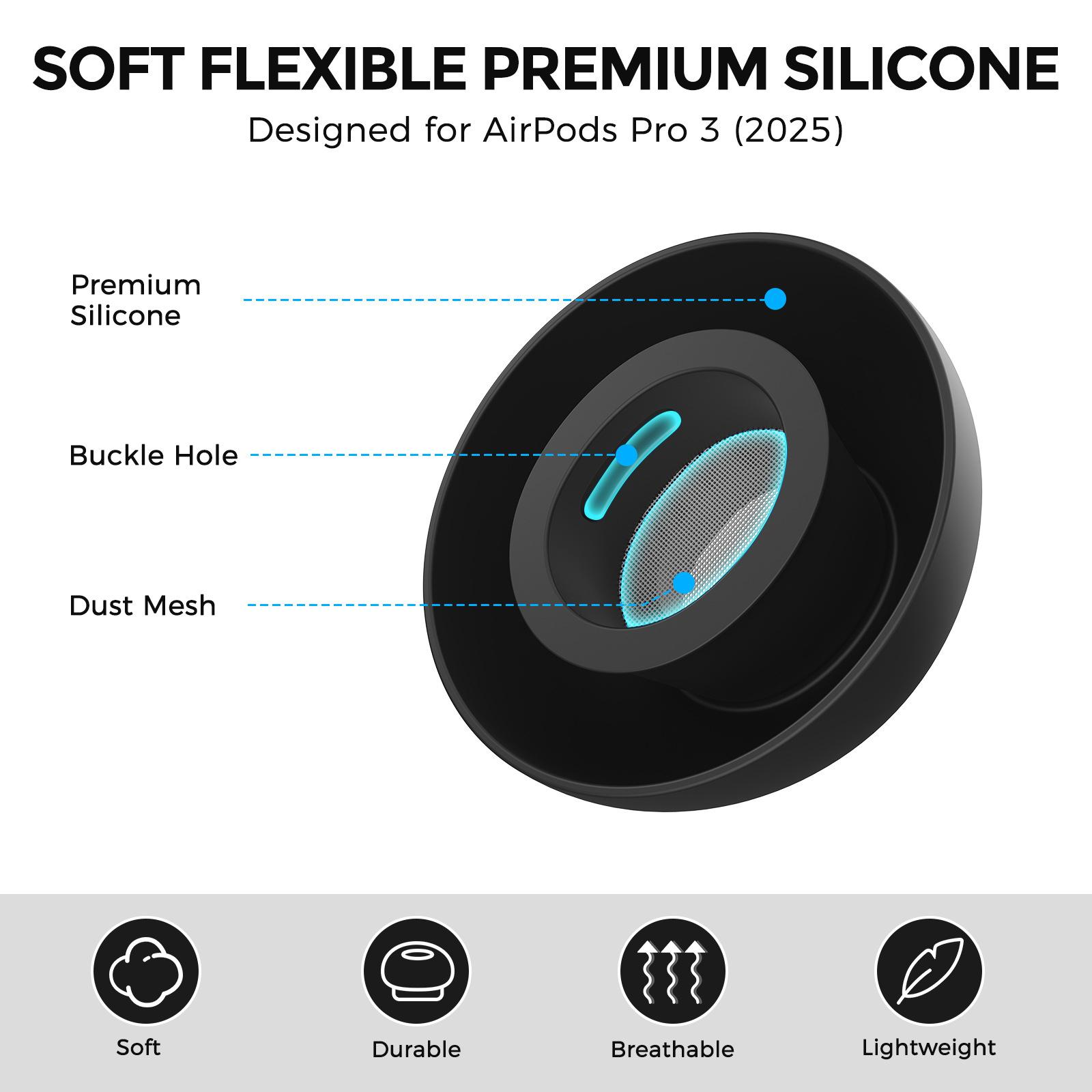 Untuk AirPods Pro 3 XDcase 4 P - Silicone Ear Tip Replacement ulasan dan harga