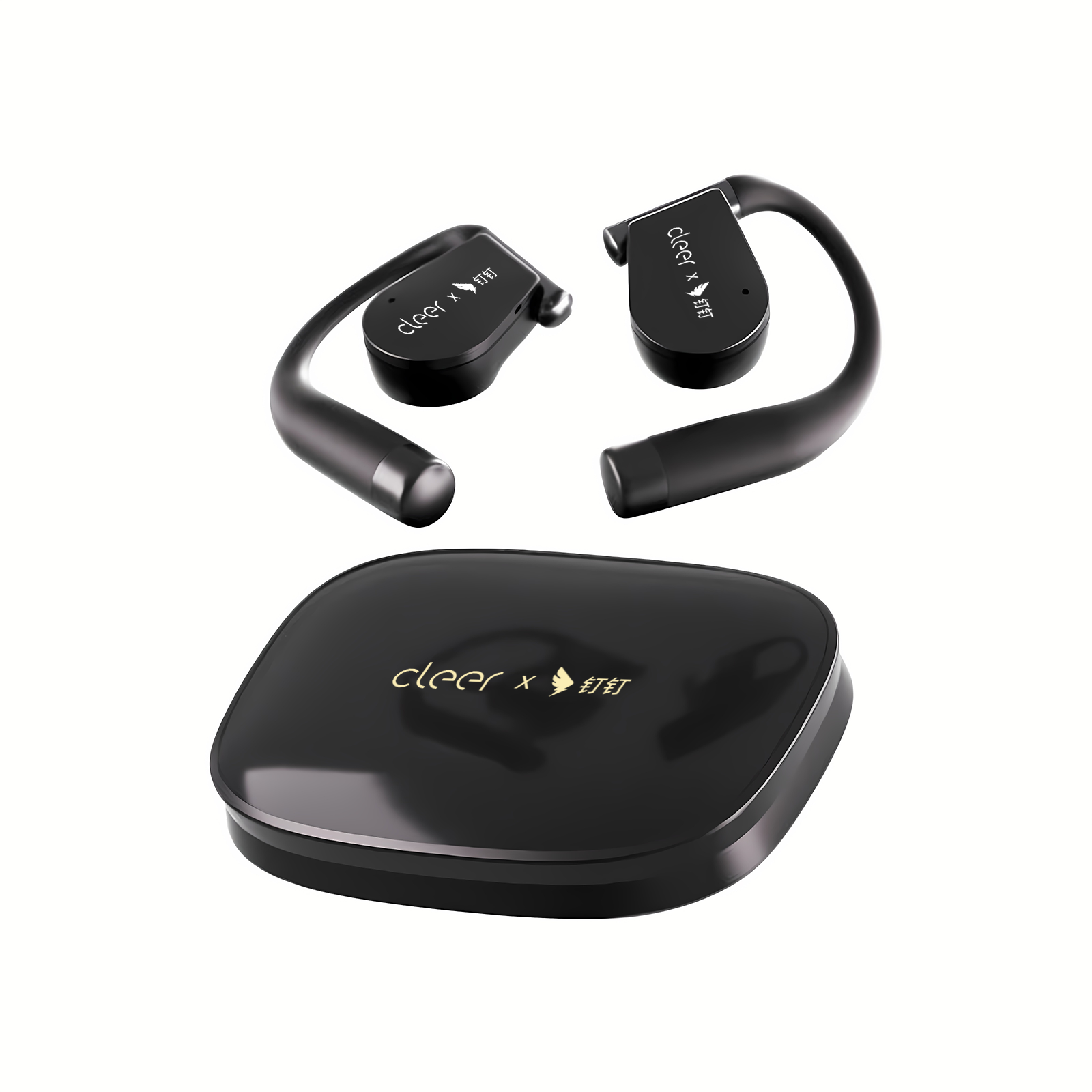 Earbud AI DingTalk H1, Rekaman - Earbuds Charging Case ulasan dan harga