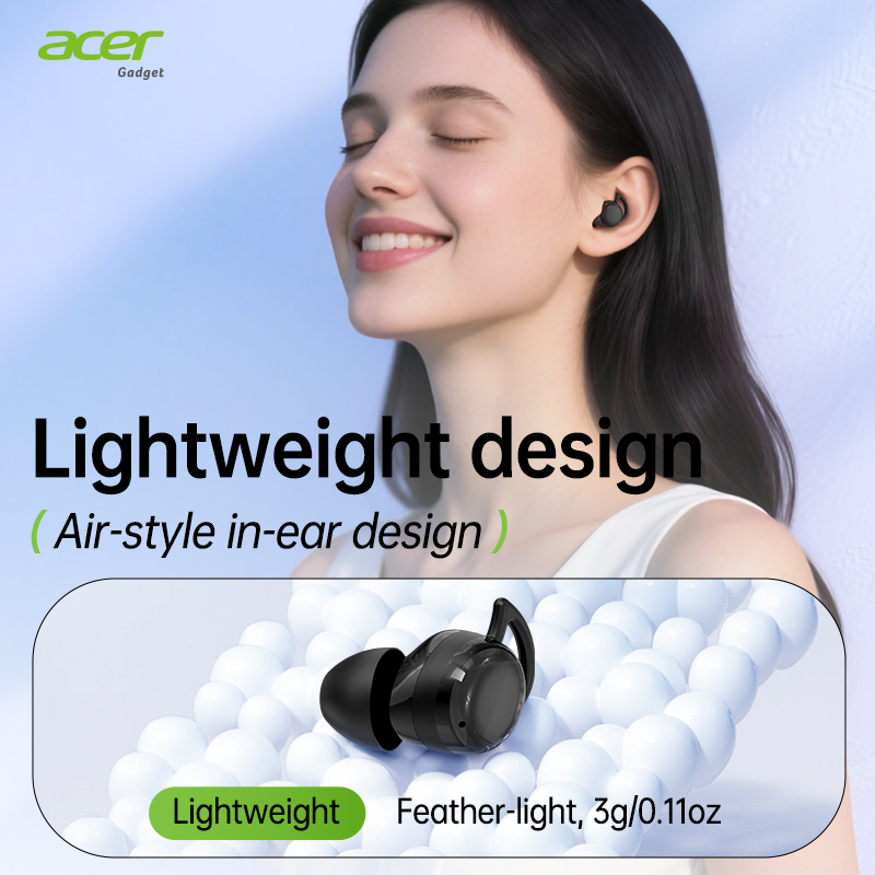 Acer OHR557 Earbud Bluetooth I - Sports Earphone Hook ulasan dan harga