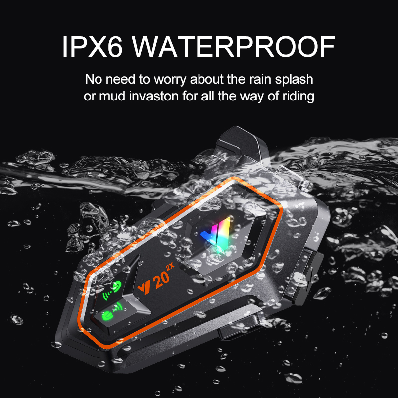 Y20 2X Headset Interkom Helm S - Bluetooth Headset On Ear ulasan dan harga