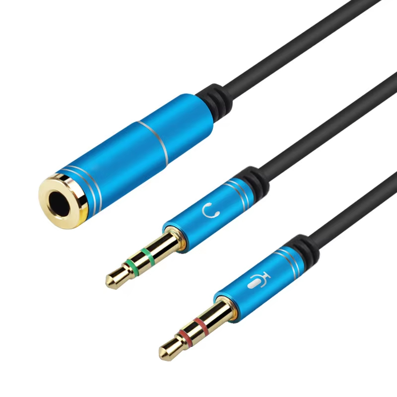 NNBILI Mini Jack 3.5 Mikrofon  - Earphone Splitter Jack ulasan dan harga